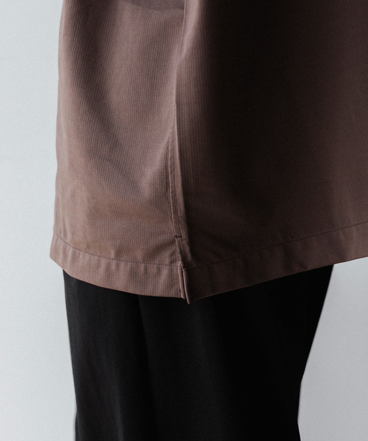 KANEMASA PHIL. カネマサフィルの36G NYLON BALISE SHIRTのBROWN DYE 公式通販サイトsession福岡セレクトショップ