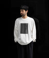 【ssstein】OVERSIZED LONG SLEEVE TEE [TWIST] - WHITE