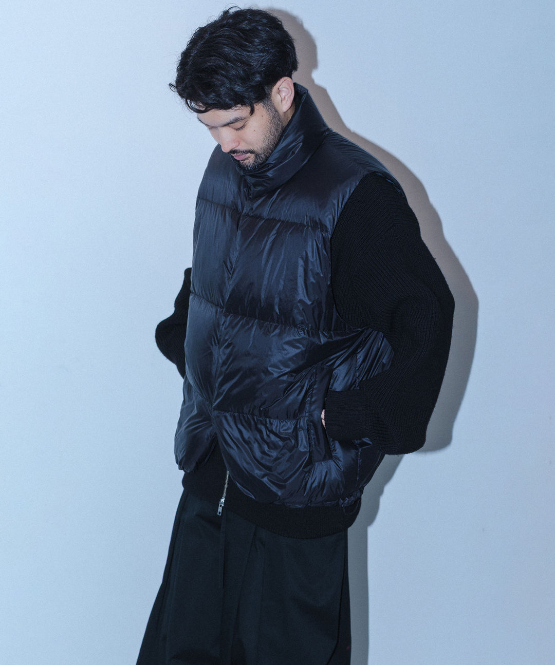 ssstein シュタイン のDOWN PADDED VESTのBLACKの公式通販サイトsession福岡セレクトショップ