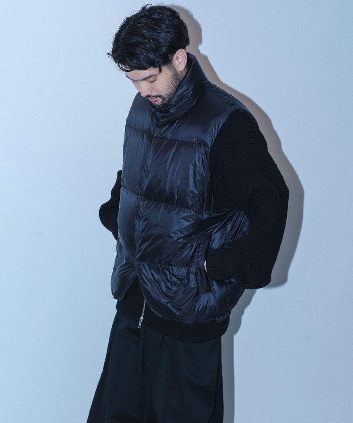 ssstein シュタイン のDOWN PADDED VESTのBLACKの公式通販サイトsession福岡セレクトショップ