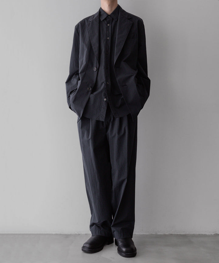 【stein】ssstein シュタインのWINDPROOF NYLON EASY JACKETのBLACK 公式通販サイトsession福岡セレクトショップ