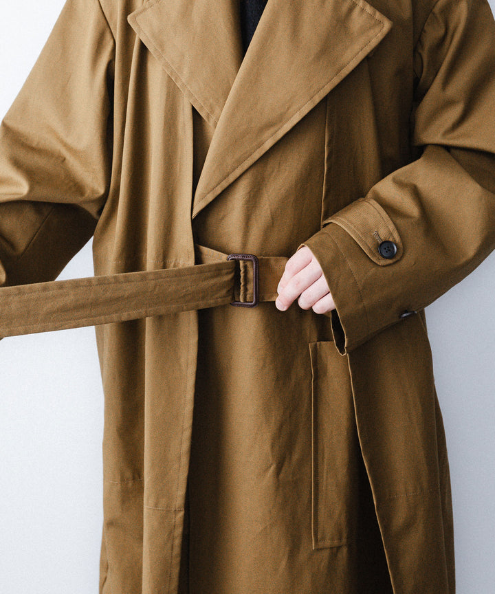 ANTHEM A-アンセムエーのLAYERED WATERPROOF COTTON OVER COATのGOLDEN BROWN公式通販サイトsession福岡セレクトショップ