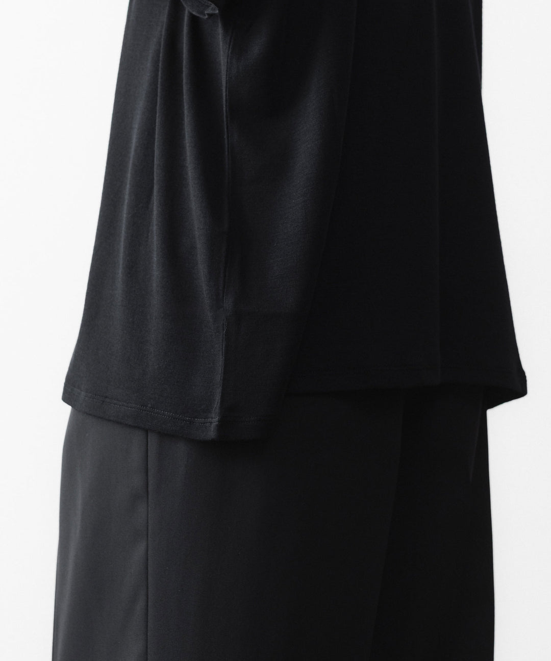 KANEMASA PHIL. カネマサフィルの18G WOOL PACK TEEのBLACK 公式通販サイトsession福岡セレクトショップ