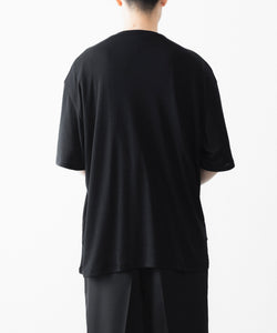 KANEMASA PHIL.】18G WOOL PACK TEE - BLACK | 公式通販サイト session