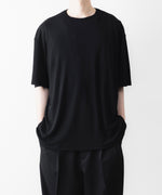 画像をギャラリービューアに読み込む, KANEMASA PHIL. カネマサフィルの18G WOOL PACK TEEのBLACK 公式通販サイトsession福岡セレクトショップ
