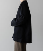 画像をギャラリービューアに読み込む, ssstein(シュタイン)の24AWコレクション REVERSIBLE PEAK LAPEL JACKET - NAVY × GREY KHAKI 公式通販サイトsession福岡セレクトショップ
