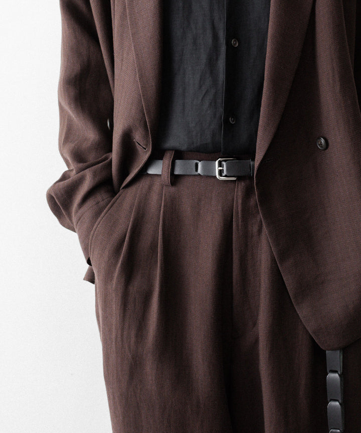 UJOH - ウジョーのLEATHER CHAIN BELTのBLACK公式通販サイトsession福岡セレクトショップ