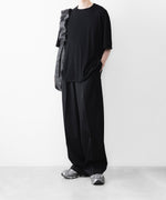 画像をギャラリービューアに読み込む, KANEMASA PHIL. カネマサフィルの18G WOOL PACK TEEのBLACK 公式通販サイトsession福岡セレクトショップ
