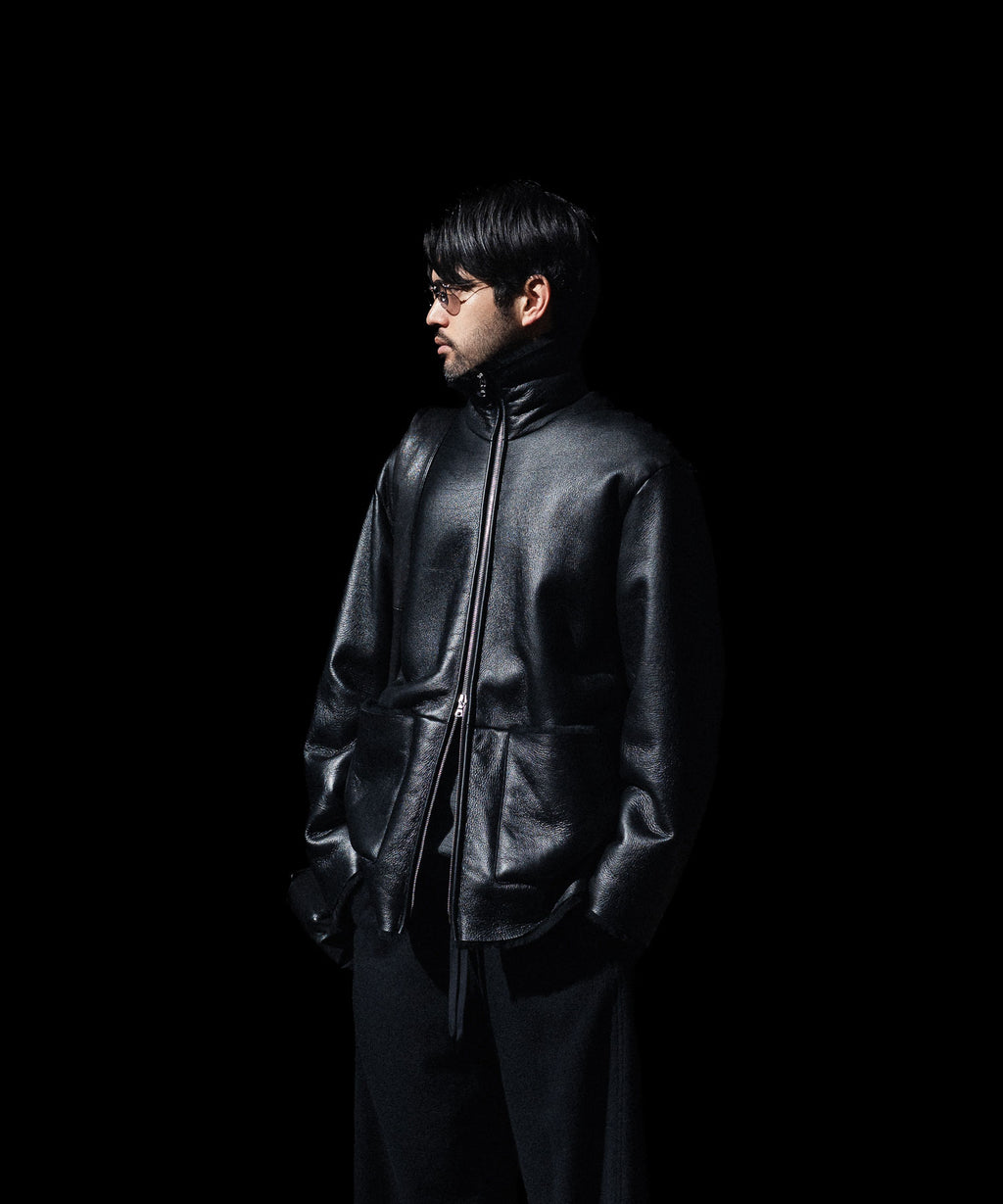 ssstein(シュタイン)のCUT-OFF MOUTON JACKET - BLACKの公式通販サイトsession福岡セレクトショップ