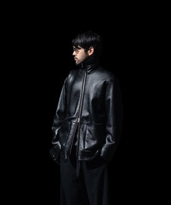 ssstein / シュタイン】CUT-OFF MOUTON JACKET - BLACK | 公式通販