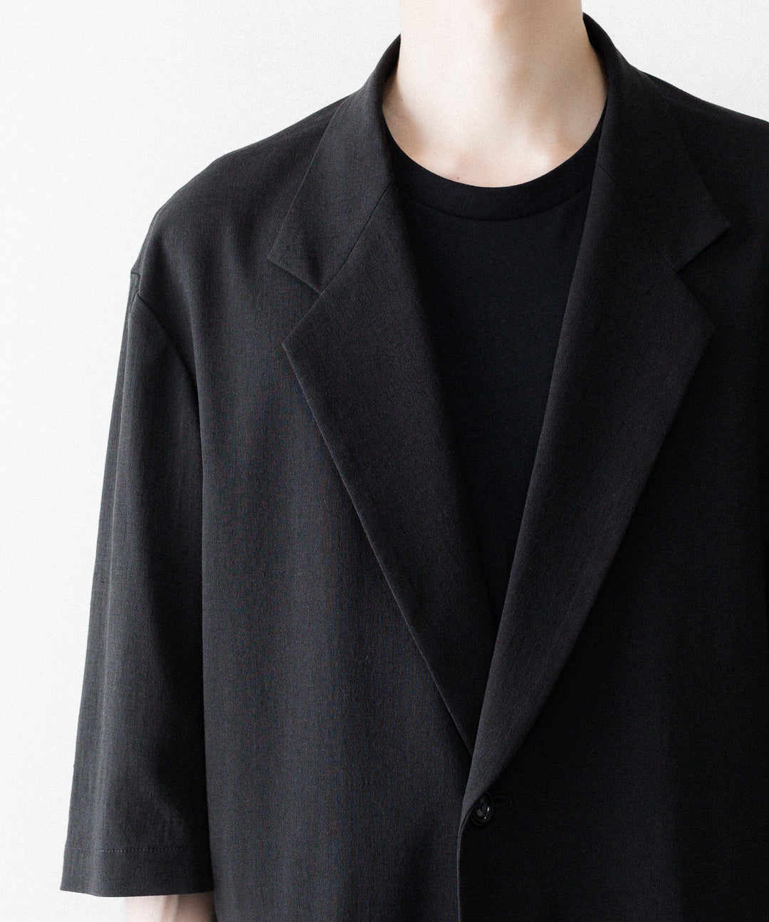 UJOH - ウジョーの2BS BELT HALF SLEEVE JKTのBLACK公式通販サイトsession福岡セレクトショップ