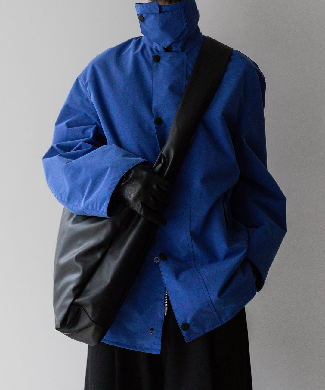 stein(シュタイン)の24SSコレクションSHOULDER BAGのBLACK(COATING) sessionセッション福岡セレクトショップ 公式通販サイト