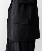 画像をギャラリービューアに読み込む, UJOH - ウジョーの2BS BELT HALF SLEEVE JKTのBLACK公式通販サイトsession福岡セレクトショップ
