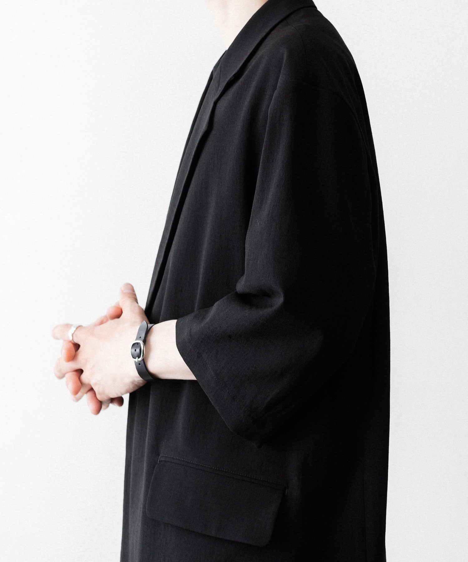 UJOH】2BS BELT HALF SLEEVE JKT - BLACK | 公式通販サイト session