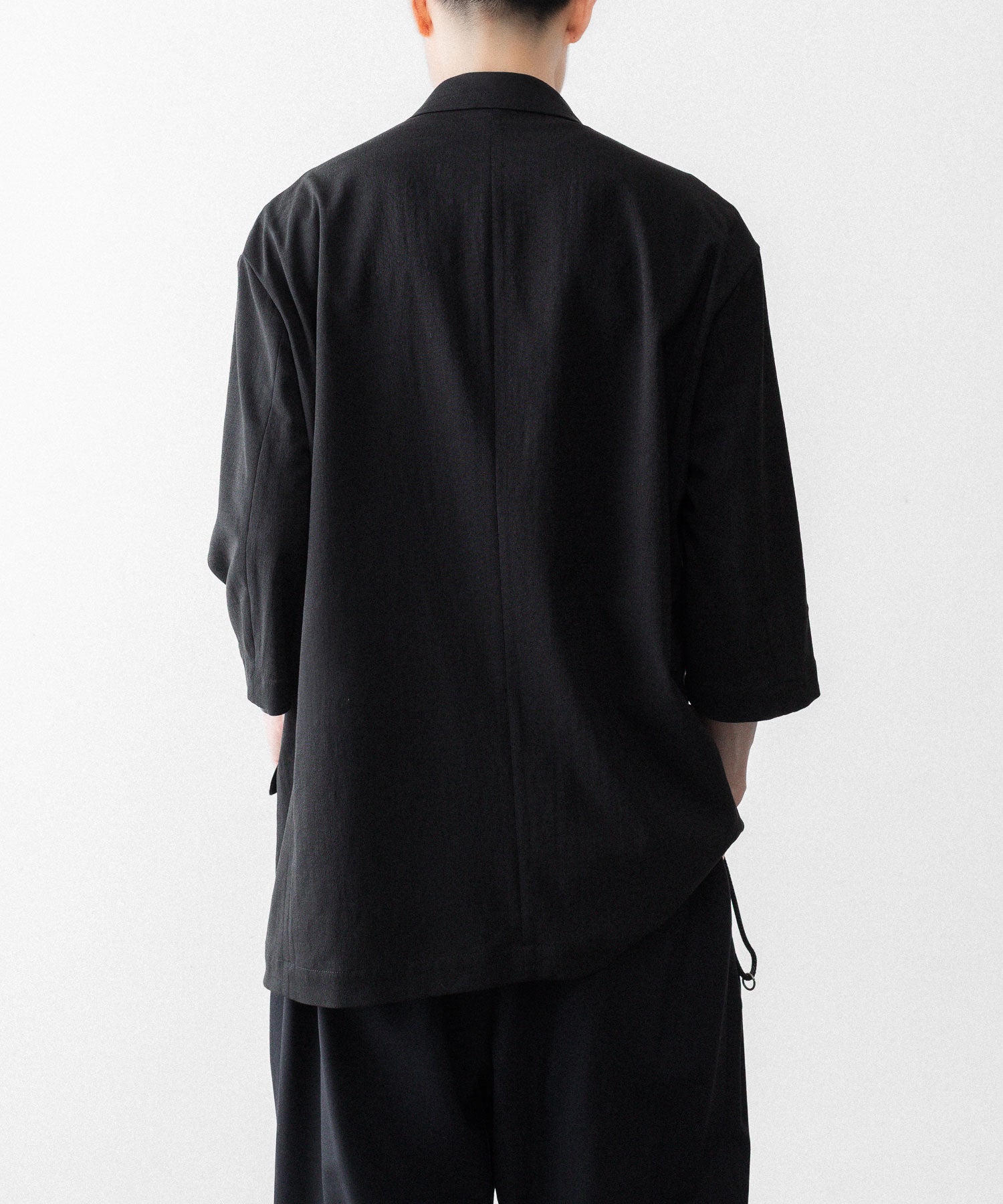UJOH】2BS BELT HALF SLEEVE JKT - BLACK | 公式通販サイト session