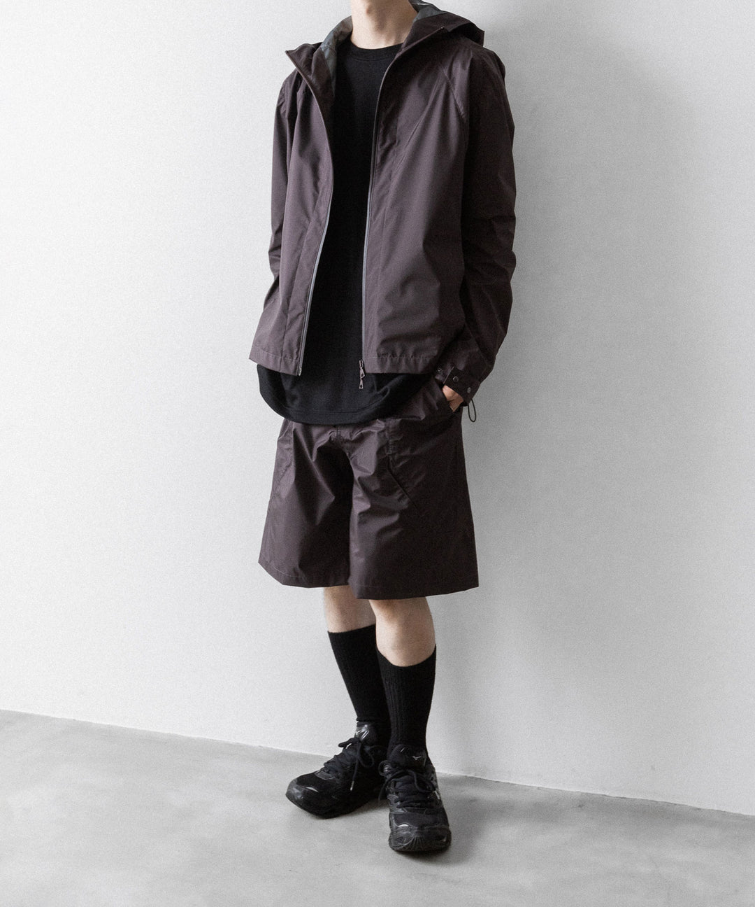 【OPPOSE DUALITY】6 POCKET PANEL SHORTS - PURPLE