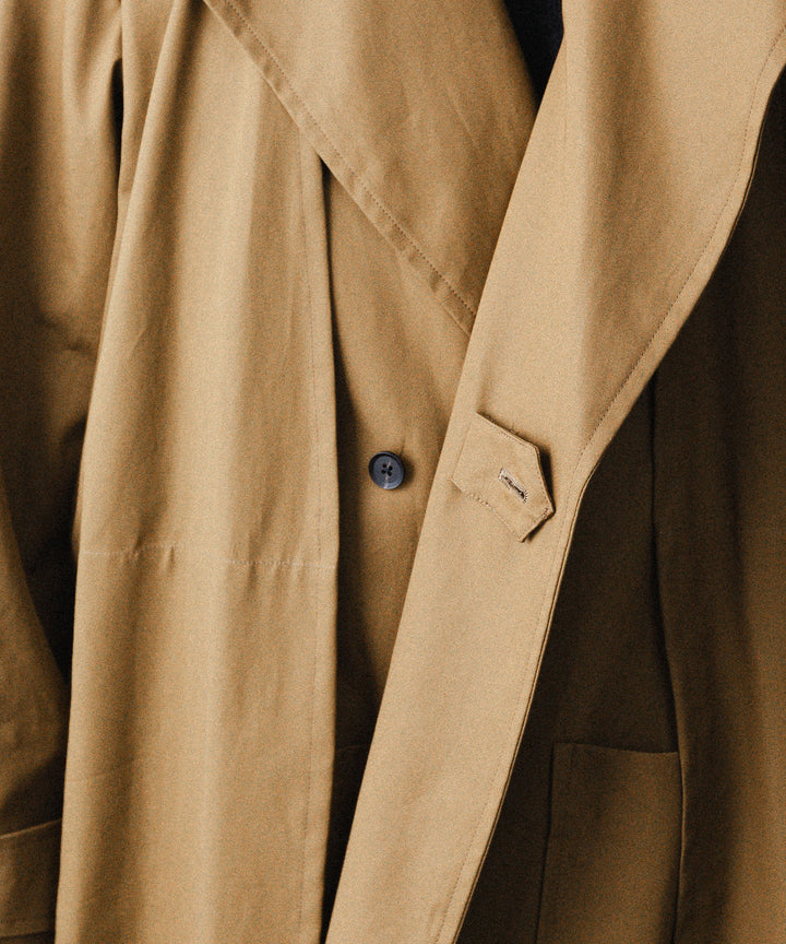 ANTHEM A-アンセムエーのLAYERED WATERPROOF COTTON OVER COATのGOLDEN BROWN公式通販サイトsession福岡セレクトショップ