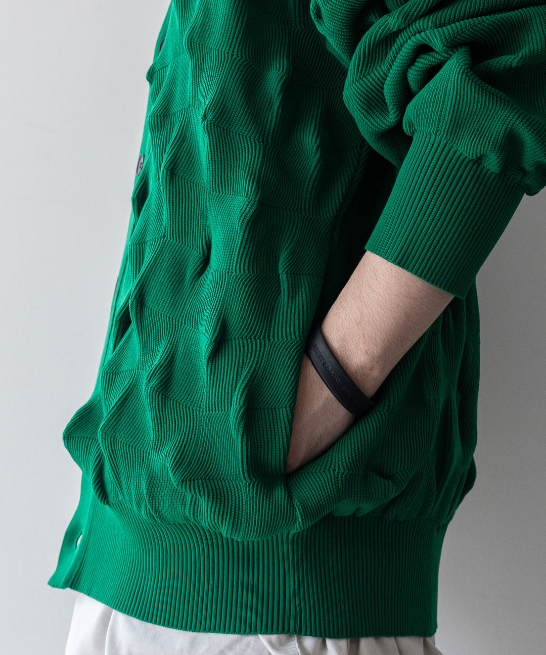 【stein】BUMPY PATTERNED KNIT CARDIGAN シュタイン23aw sessionセッション福岡セレクトショップ 公式通販サイト 