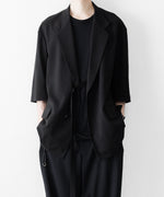 画像をギャラリービューアに読み込む, UJOH - ウジョーの2BS BELT HALF SLEEVE JKTのBLACK公式通販サイトsession福岡セレクトショップ
