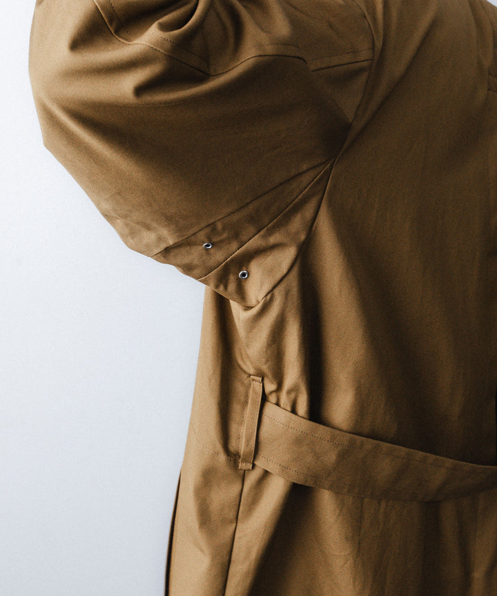 ANTHEM A-アンセムエーのLAYERED WATERPROOF COTTON OVER COATのGOLDEN BROWN公式通販サイトsession福岡セレクトショップ
