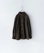 画像をギャラリービューアに読み込む, CODA コーダ BLACK BROWN WASH DENIM SHIRT JACKETのBLACK BROWN公式通販サイトsession福岡セレクトショップ
