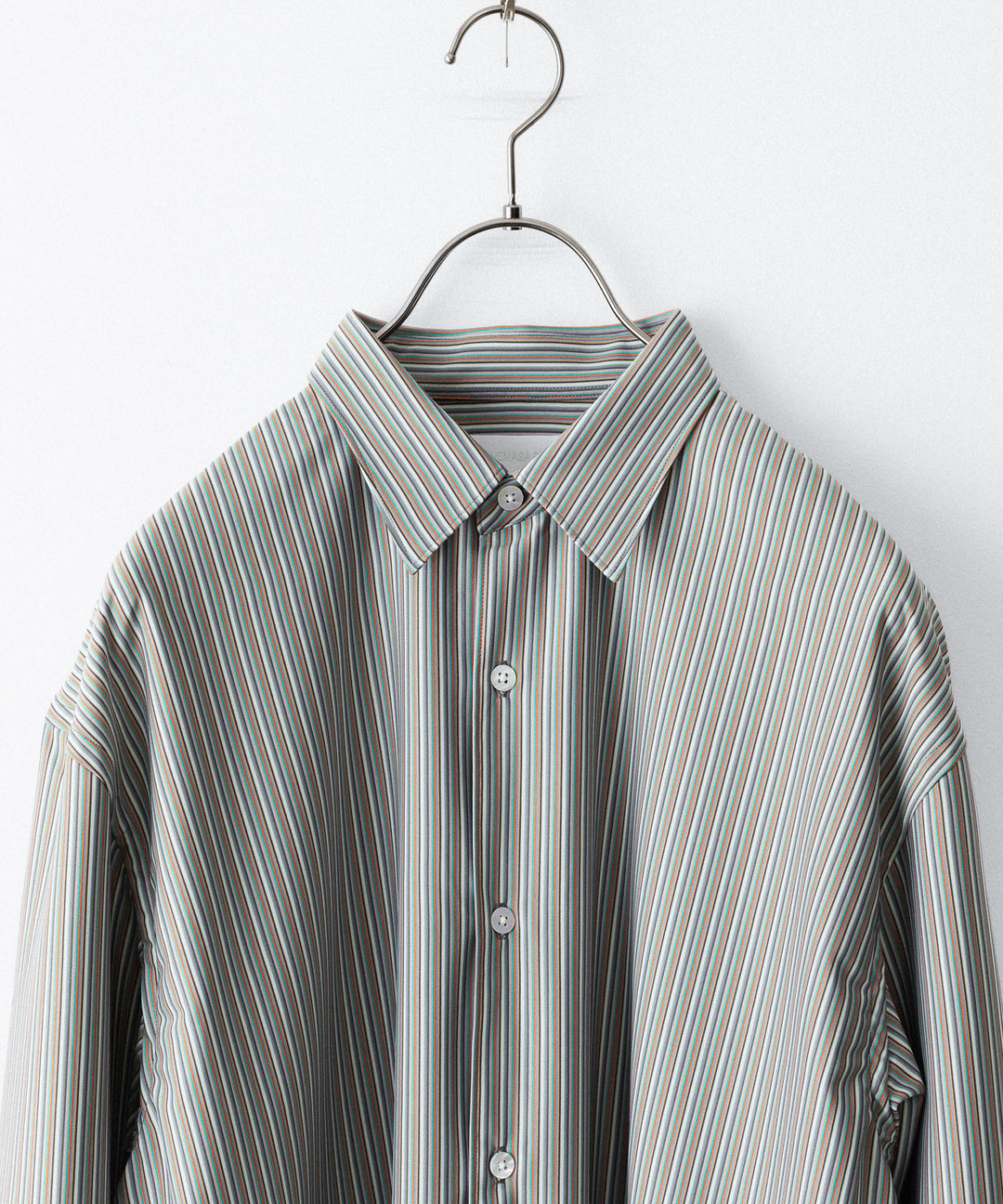 KANEMASA PHIL. カネマサフィルの46G STRIPE MODEST SHIRTのRAINBOW 公式通販サイトsession福岡セレクトショップ
