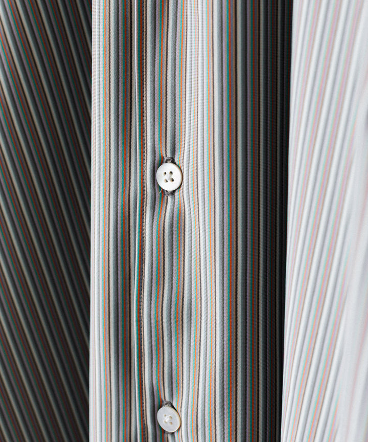 KANEMASA PHIL. カネマサフィルの46G STRIPE MODEST SHIRTのRAINBOW 公式通販サイトsession福岡セレクトショップ