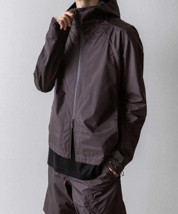 【OPPOSE DUALITY】SHORT PARKA 3L NYLON - PURPLE