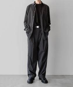 ssstein(シュタイン)の24AWコレクション WOOL SILK KNIT CREW NECK LS - MILITARY KHKAI 公式通販サイトsession福岡セレクトショップ