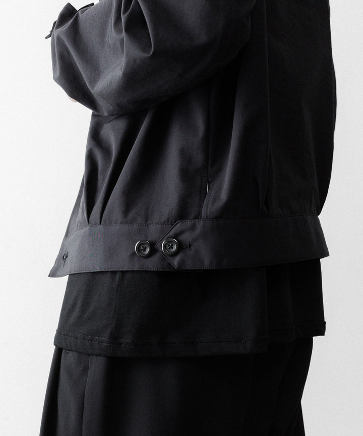 UJOH - ウジョーのSHORT BLOUSONのBLACK公式通販サイトsession福岡セレクトショップ