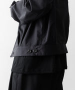 画像をギャラリービューアに読み込む, UJOH - ウジョーのSHORT BLOUSONのBLACK公式通販サイトsession福岡セレクトショップ
