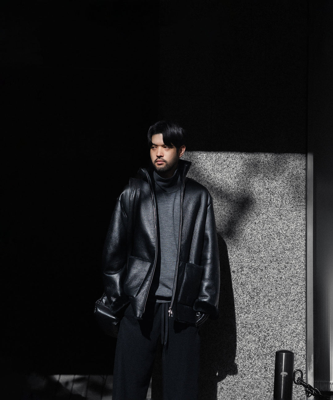 ssstein(シュタイン)のCUT-OFF MOUTON JACKET - BLACKの公式通販サイトsession福岡セレクトショップ