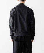 画像をギャラリービューアに読み込む, UJOH - ウジョーのSHORT BLOUSONのBLACK公式通販サイトsession福岡セレクトショップ
