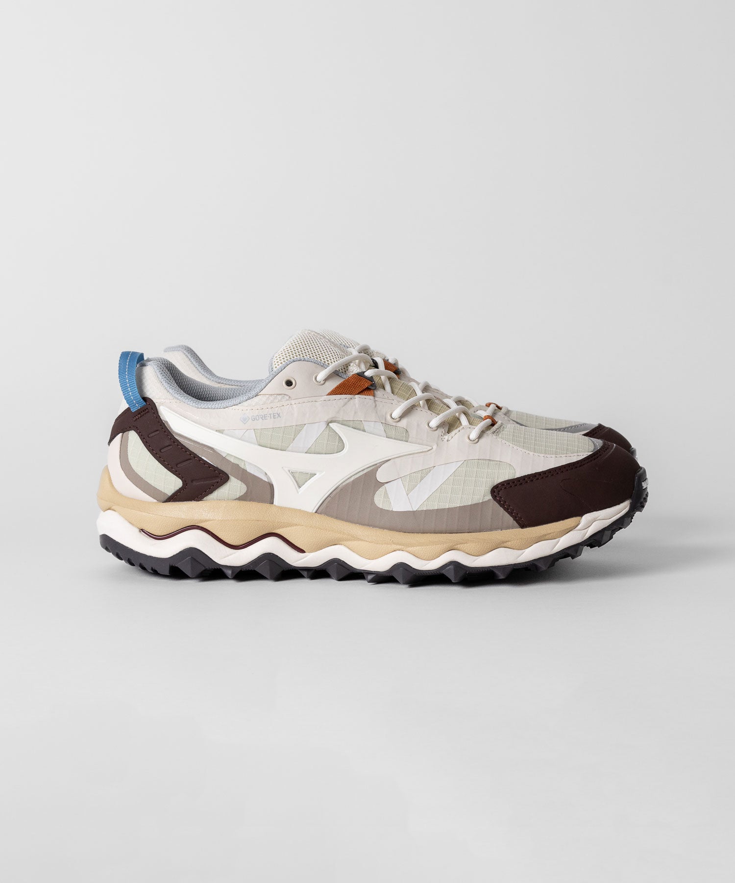 MIZUNO ミズノのWAVE MUJIN TL GTX-BEIGE×OFF WHITE×BROWNの公式通販サイトsession福岡セレクトショップ