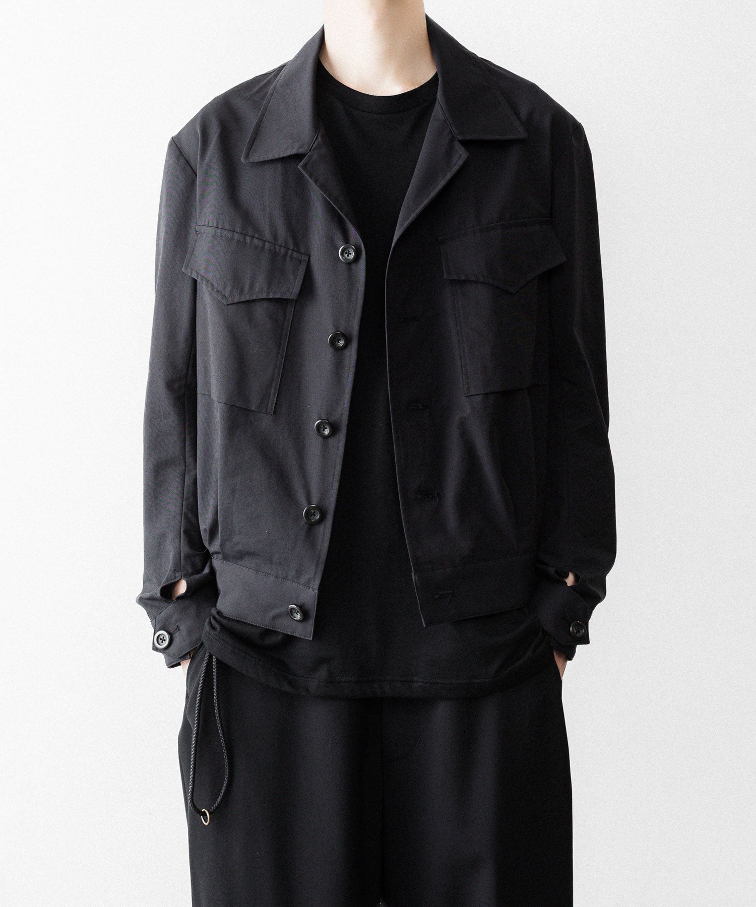 UJOH】SHORT BLOUSON - BLACK | 公式通販サイト session(セッション)