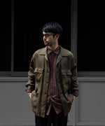 画像をギャラリービューアに読み込む, KANEMASA PHIL.-カネマサフィル46G MODEST STRIPE SHIRTのBROWN公式通販サイトsession福岡セレクトショップ
