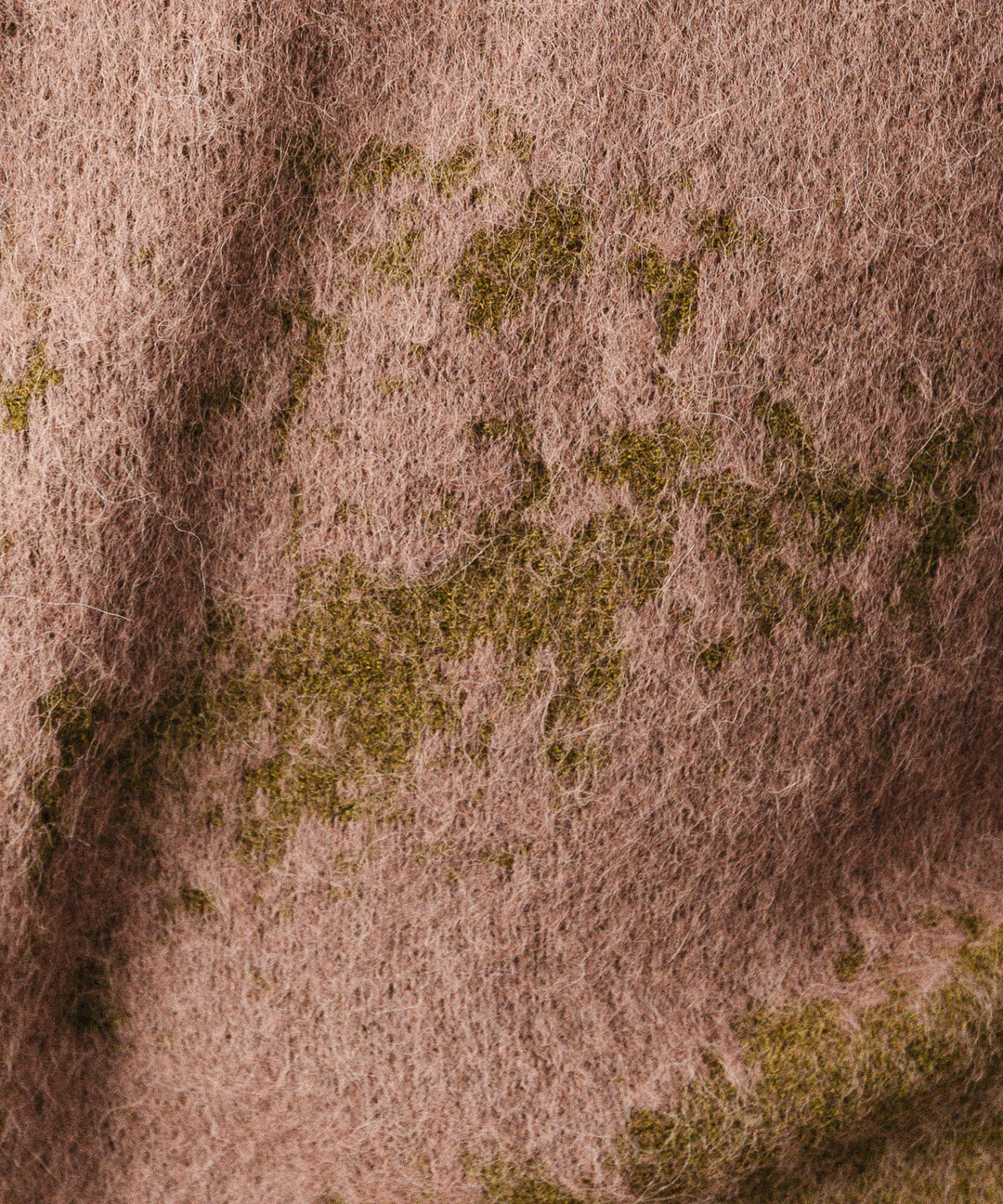 【ANTHEM A】SURI-ALPACA JACQUARD KNIT PULLOVER - KHAKI BEIGE