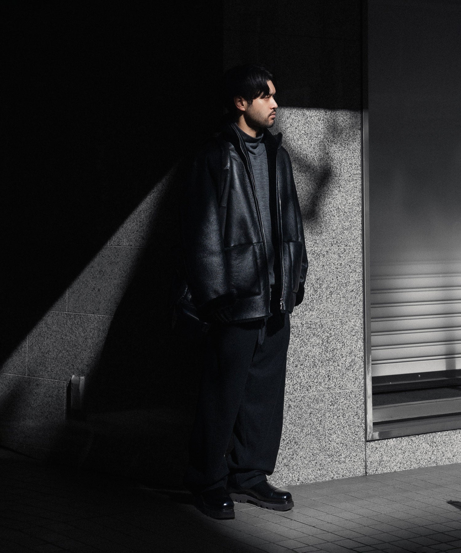 ssstein(シュタイン)のWOOL/CASHMERE FLEECE EASY TWIST TROUSERS - BLACKの公式通販サイトsession福岡セレクトショップ