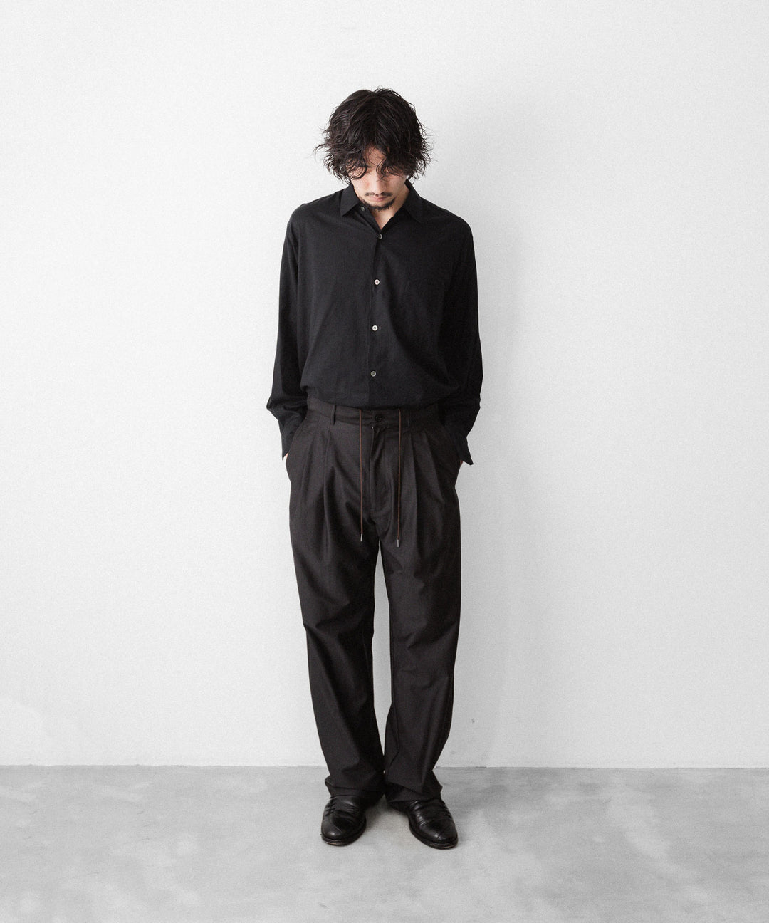KANEMASA PHIL. カネマサフィルの36G WOOL TROUSERSのBROWN 公式通販サイトsession福岡セレクトショップ