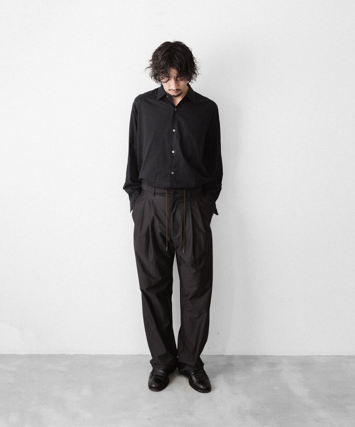 KANEMASA PHIL. カネマサフィルの36G WOOL TROUSERSのBROWN 公式通販サイトsession福岡セレクトショップ