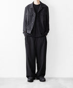 画像をギャラリービューアに読み込む, UJOH - ウジョーのSHORT BLOUSONのBLACK公式通販サイトsession福岡セレクトショップ
