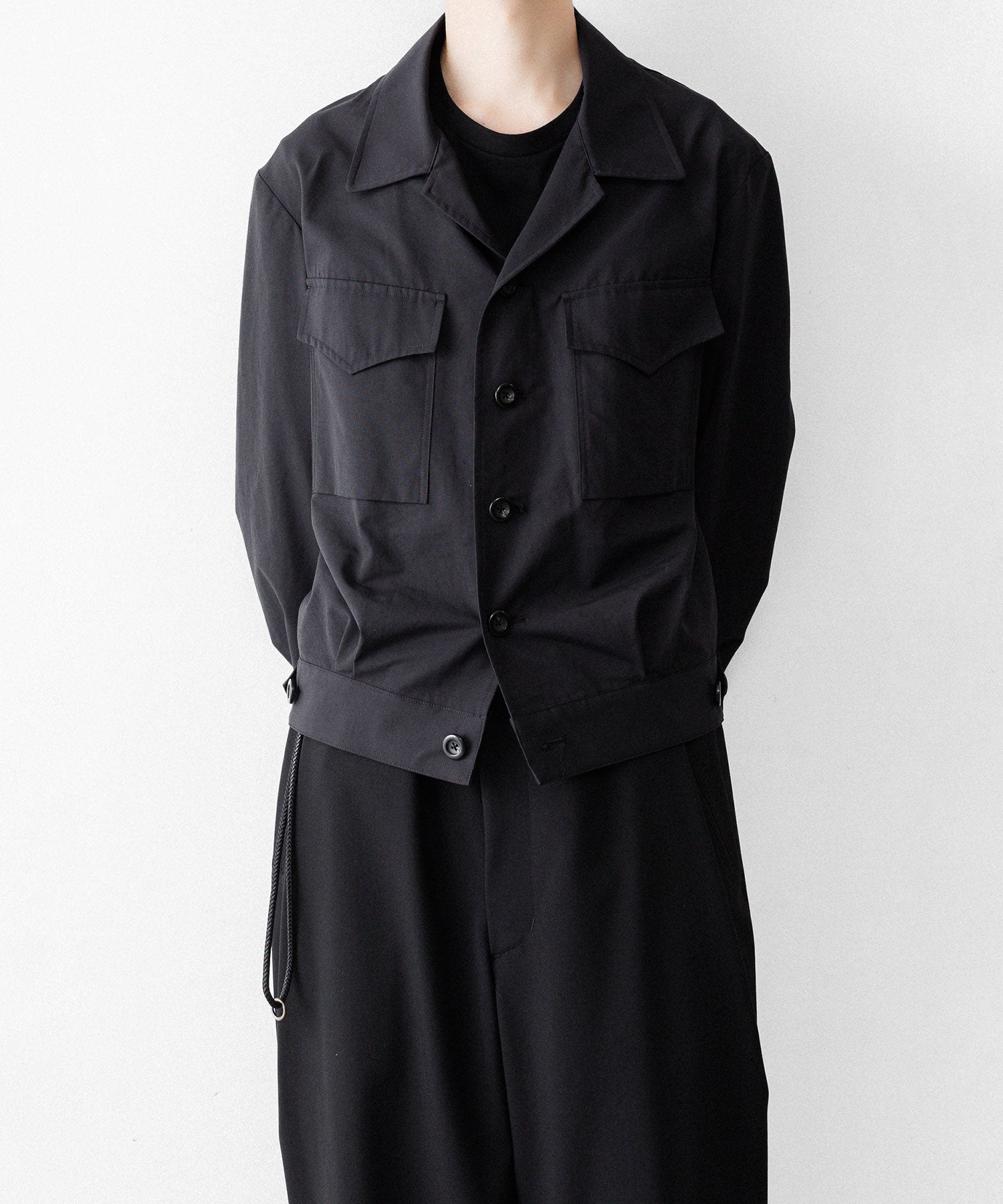 UJOH】SHORT BLOUSON - BLACK | 公式通販サイト session(セッション)