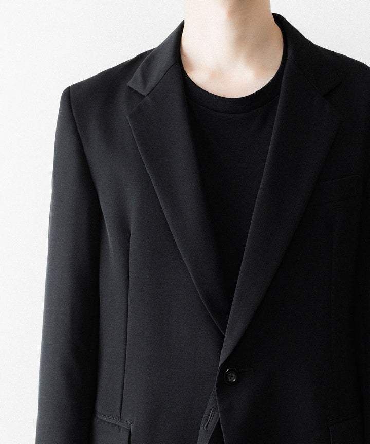 UJOH((ウジョー)の2BS TRIM BELT JKT - BLACKの公式通販サイトsession福岡セレクトショップ