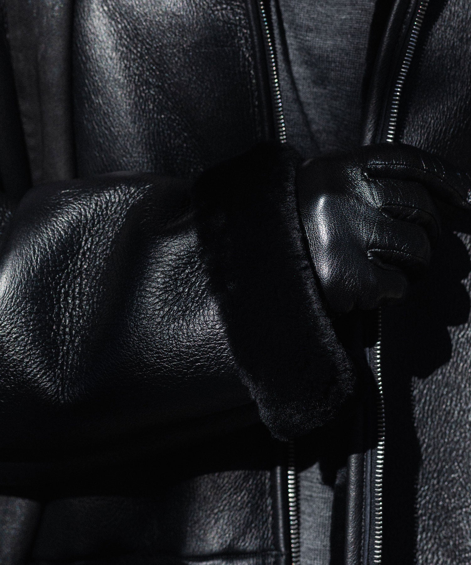 ssstein(シュタイン)のCUT-OFF MOUTON JACKET - BLACKの公式通販サイトsession福岡セレクトショップ