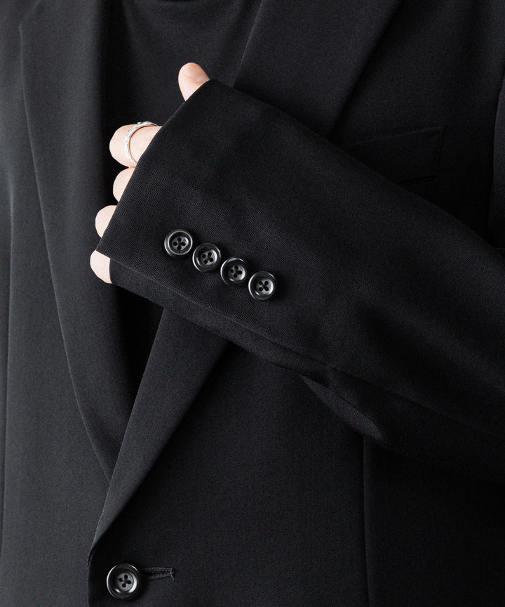 UJOH((ウジョー)の2BS TRIM BELT JKT - BLACKの公式通販サイトsession福岡セレクトショップ