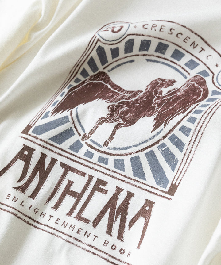 【ANTHEM A】ANTHEM A BAND T-SHIRT - OFF WHITE