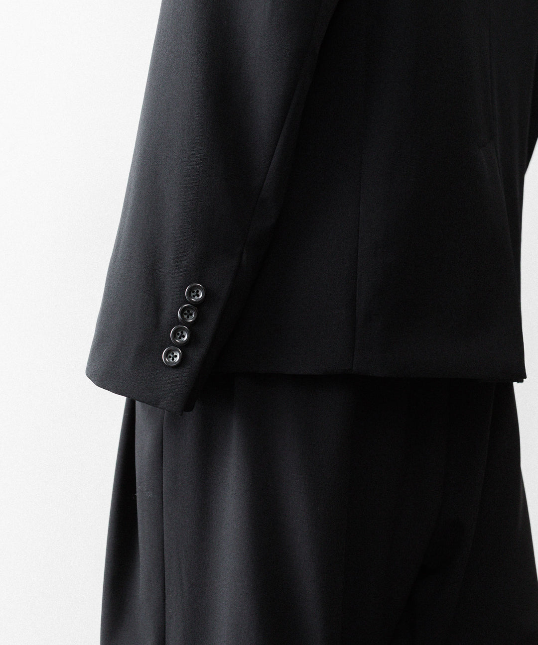 UJOH((ウジョー)の2BS TRIM BELT JKT - BLACKの公式通販サイトsession福岡セレクトショップ