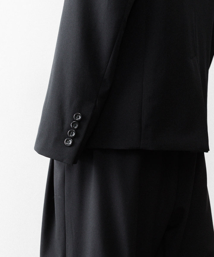 UJOH((ウジョー)の2BS TRIM BELT JKT - BLACKの公式通販サイトsession福岡セレクトショップ