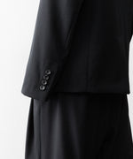 画像をギャラリービューアに読み込む, UJOH((ウジョー)の2BS TRIM BELT JKT - BLACKの公式通販サイトsession福岡セレクトショップ
