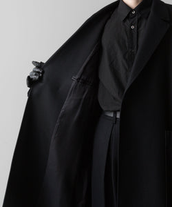 【ssstein】OVERSIZED POCKET COAT - BLACK